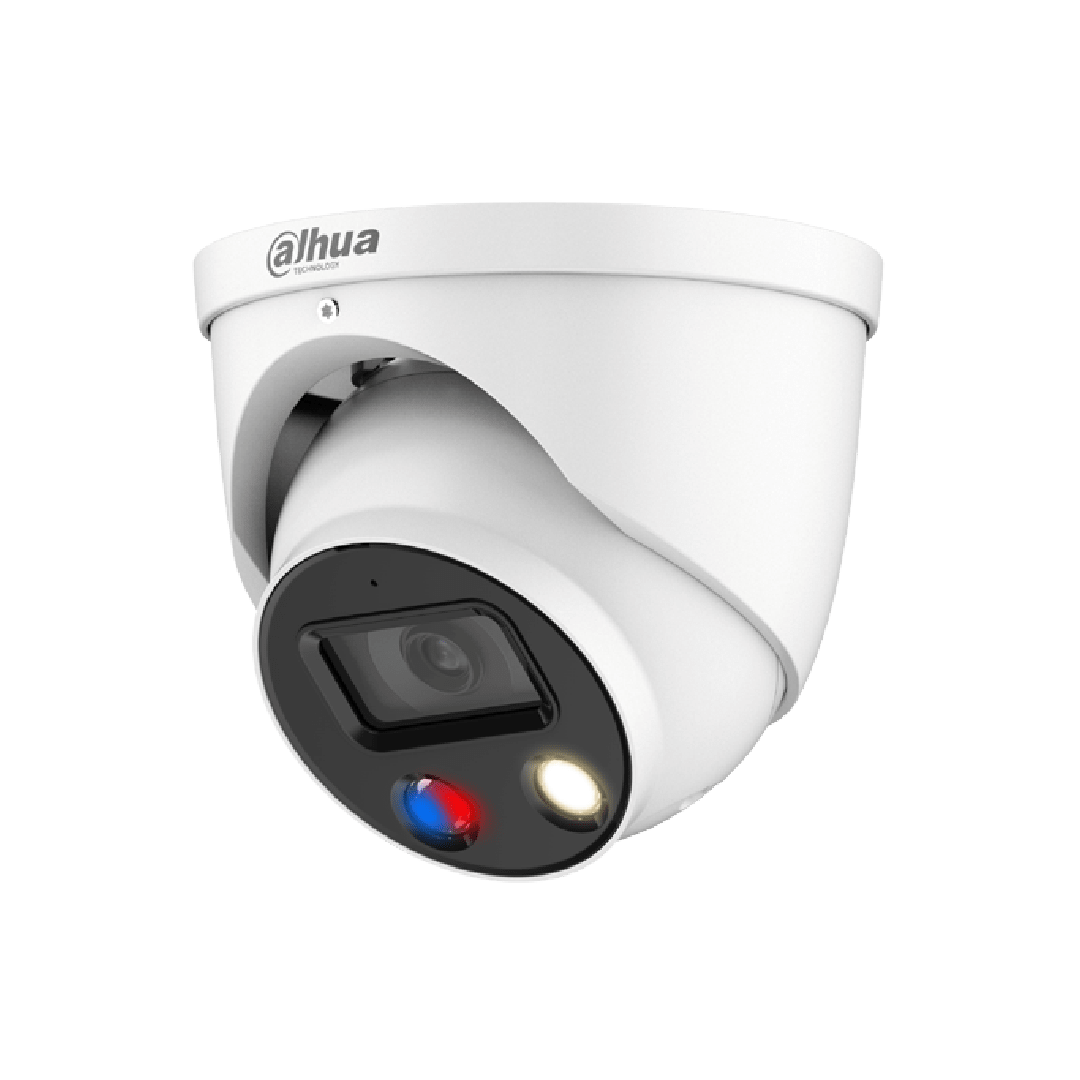 2mp full color active deterrence fixed-focal eyeball wizsense network camera