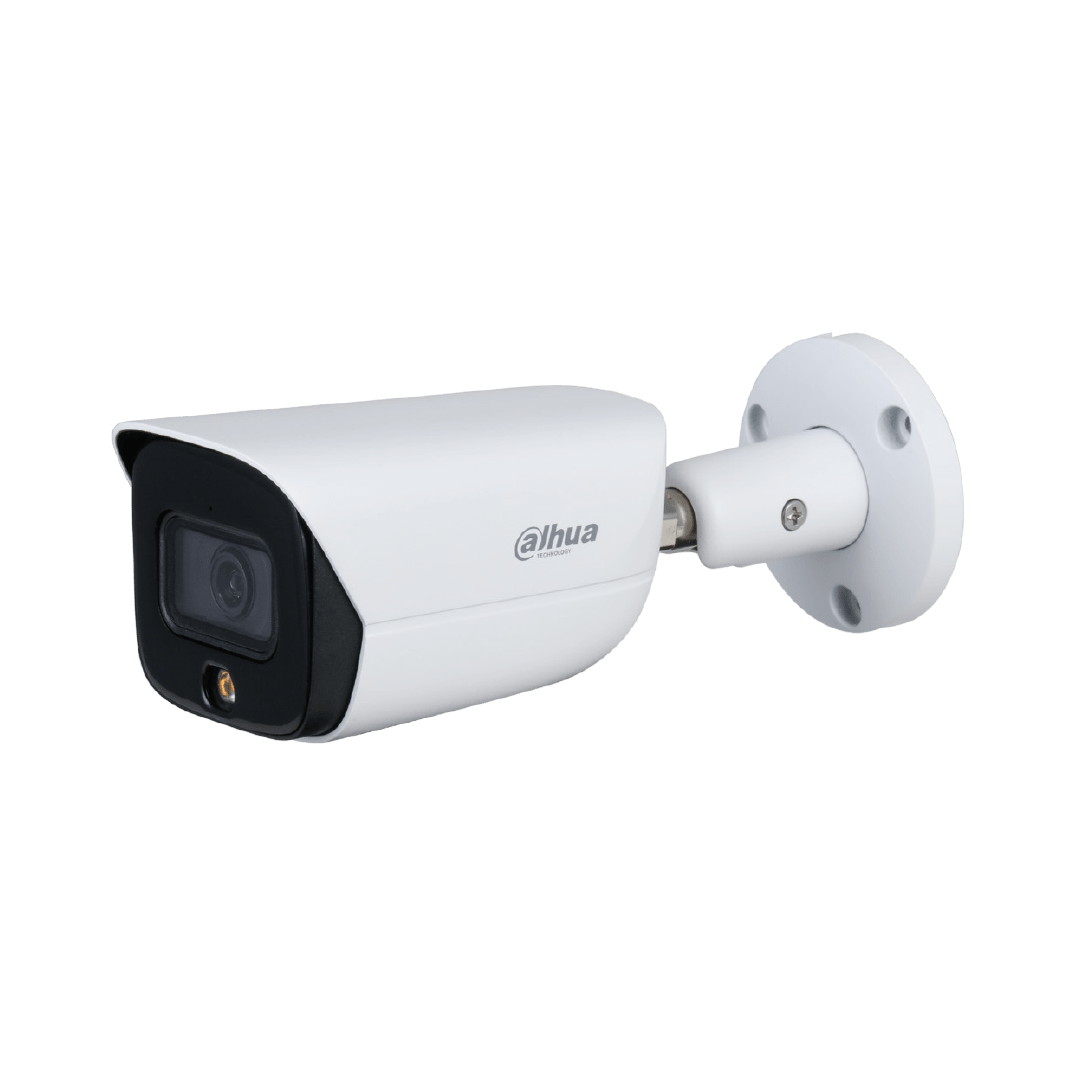 5mp full color fixed-focal warm led bullet wizsense network camera
