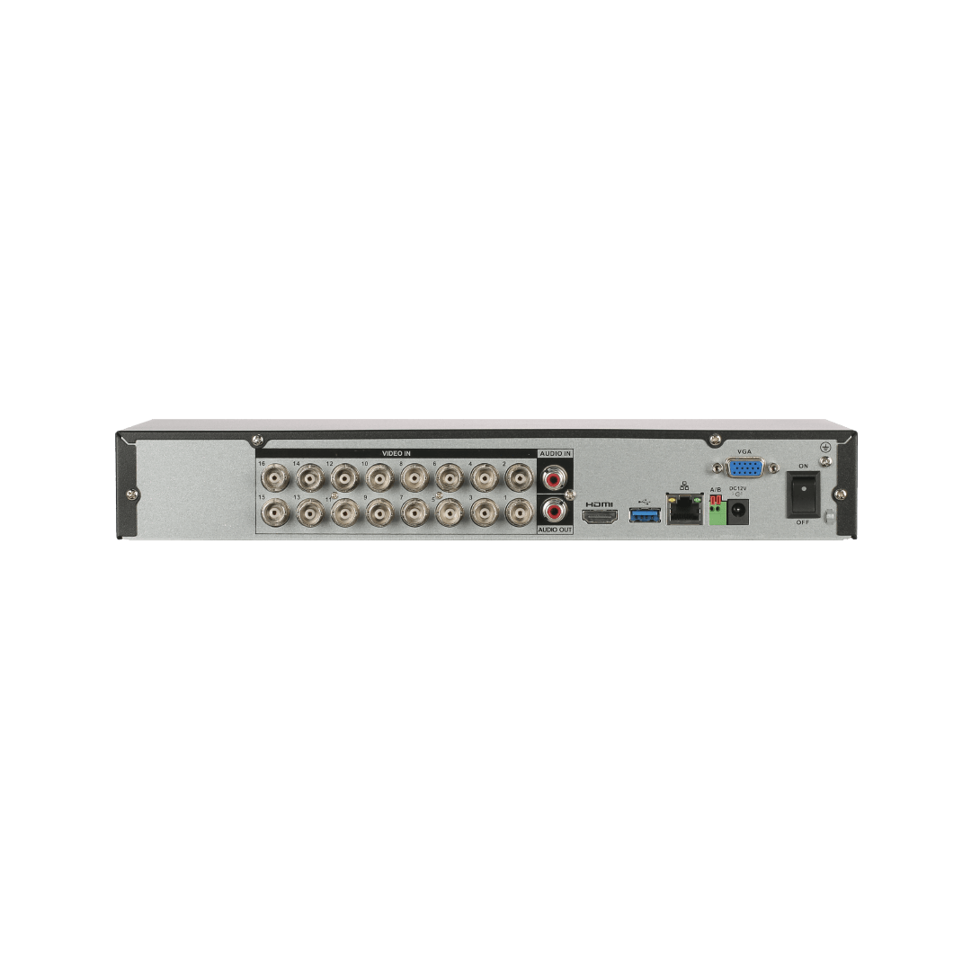 16 channel penta-brid 4k-n 5mp compact 1u 1hdd wizsense digital video recorder - 2