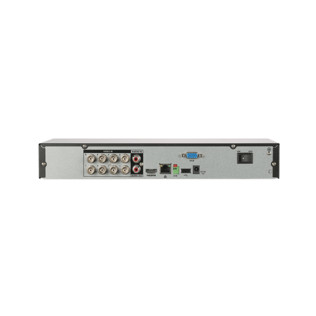 8 channel penta-brid 4k mini 1u 1hdd wizsense digital video recorder - 2